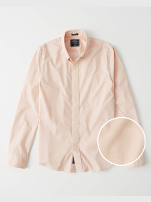 Super Slim Poplin Shirt