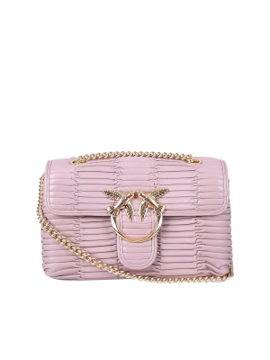 Pinko Love Mini Puff Origami Shoulder Bag