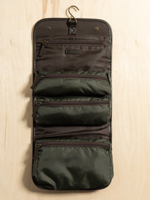 Barbour Wax Hanging Washbag