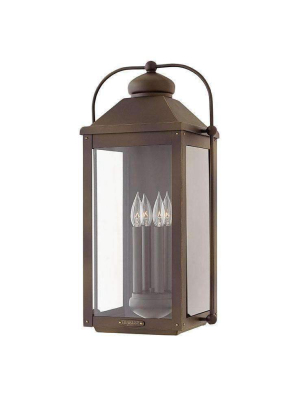 Outdoor Anchorage Wall Sconce