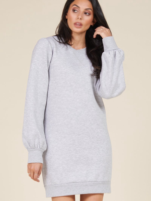 Just Landed Sweatshirt Dress