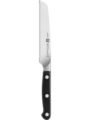 Zwilling Pro 5" Serrated Utility Knife