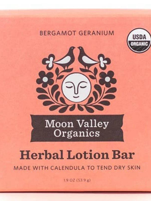 Bergamot Geranium Herbal Lotion Bar