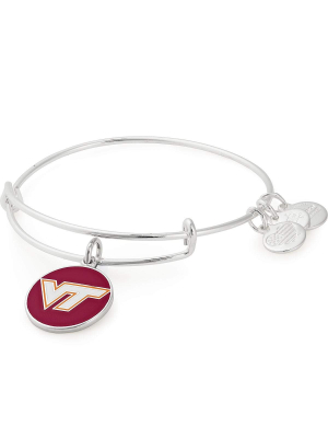 Virginia Tech Logo Charm Bangle