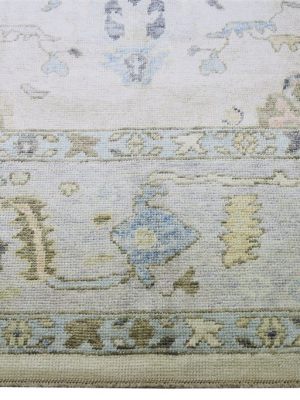 Turkish Oushak Rug 9'4" X 13'2"