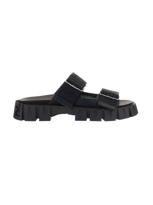 Fendi Force Ff Motif Sandals