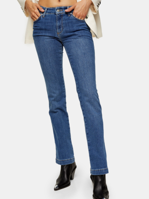 Mid Stone Bootcut Jeans