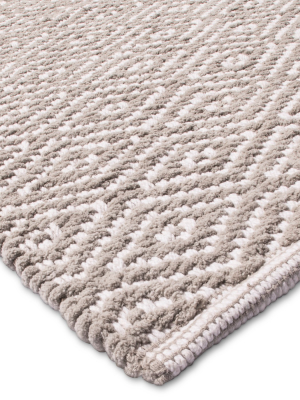 30"x48" Woven Diamond Accent Rug Gray - Pillowfort™