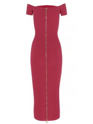 Balmain Cut-out Midi Dress