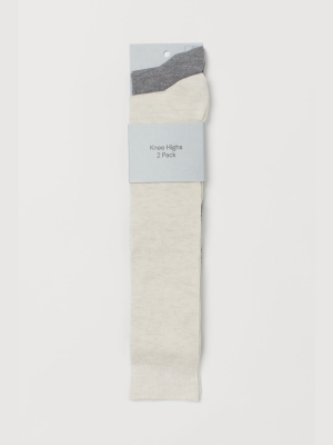 2-pack Knee Socks