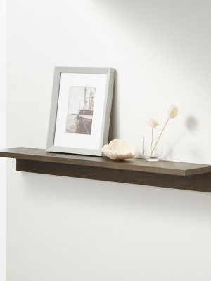 Carren 36" Floating Charcoal Ledge Shelf