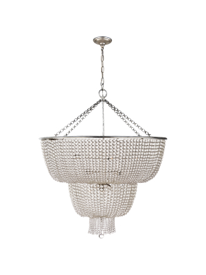 Jacqueline Two-tier Chandelier In Various Colors And Designs