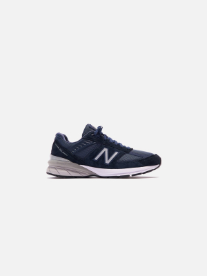 New Balance Made In Usa 990 V5 - Navy / Silver