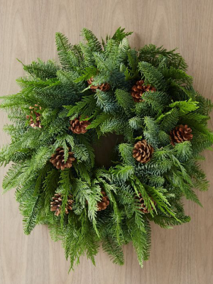 Pinecone Wreath