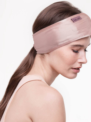 Satin Sleep Headband - Blush