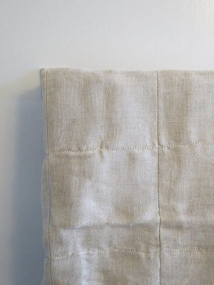 Bath Towel In Natural Linen Blend