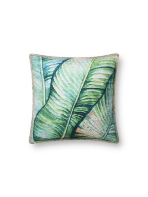 Green Indoor/outdoor Pillow