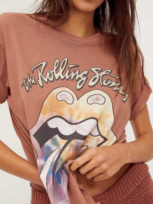 Rolling Stones Tie Dye Tongue Tee