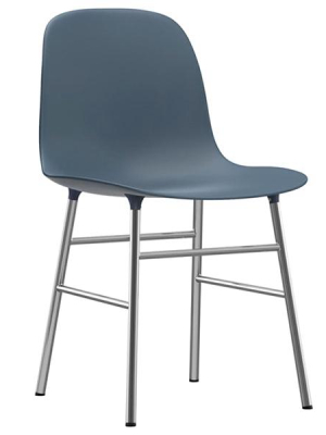 Form Chair: Chrome