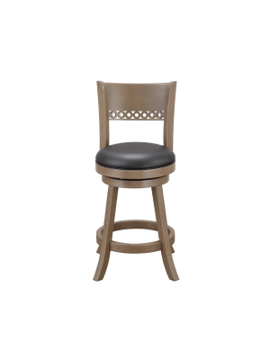 24" Durham Swivel Counter Height Barstool - Boraam