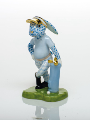 Golf Bunny, Blue