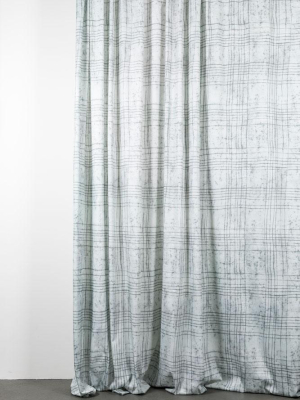 Wax Field Artist Cotton Curtains 300cm /118”wide By Martina Vontobel
