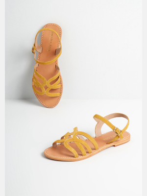 From Coast To Coast Suede Sandal