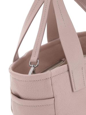 Miu Miu Logo Detailed Tote Bag