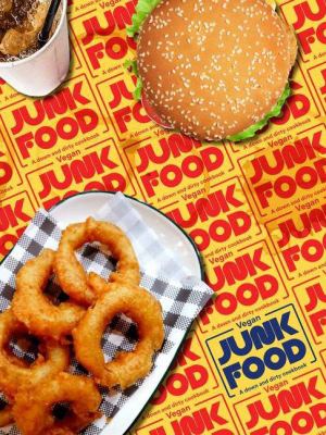 Vegan Junk Food - By Zacchary Bird (hardcover)