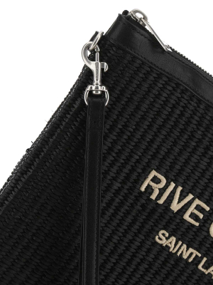 Saint Laurent Rive Gauche Zipped Pouch