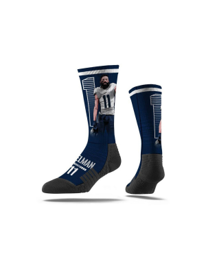 Nfl New England Patriots Julian Edelman Premium Socks - M/l