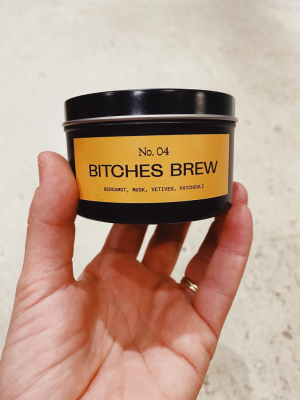 Bitches Brew Travel Candle