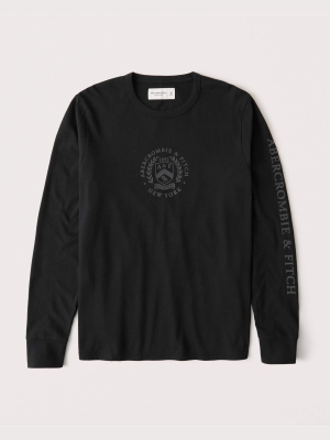 Long-sleeve Elevated Logo Tee