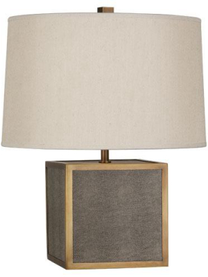 Anna Cube Table Lamp In Various Finishes And Shades