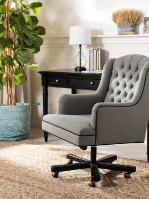 Nichols Desk Chair Gray - Safavieh