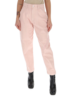 Stella Mccartney High-waisted Tapered Jeans