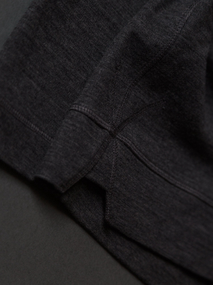 008 - 1/3 Zip - Charcoal