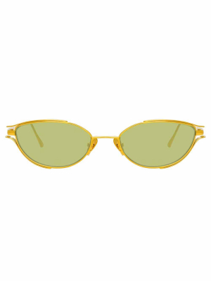 Linda Farrow Cradle C1 Cat Eye Sunglasses