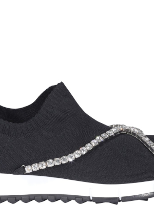 Jimmy Choo Verona Chain Embellished Sneakers