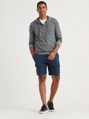 Lucky Brand Mens Linen Cargo Short