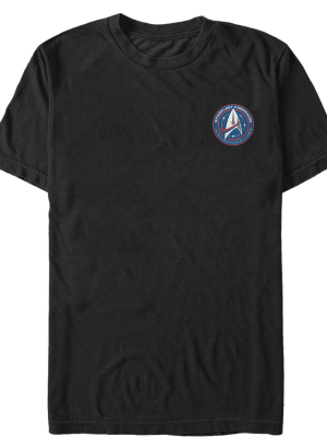 Men's Star Trek Discovery Starfleet Badge T-shirt