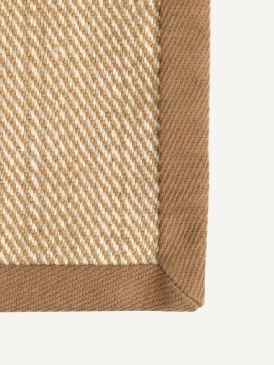 Linen Strie Twill Rug