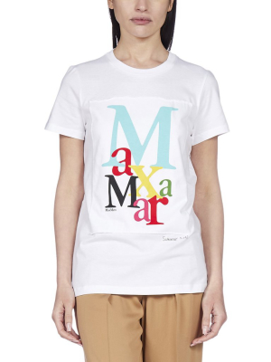 Max Mara Logo Print T-shirt