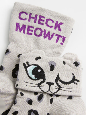 Check Meowt Unisex Socks