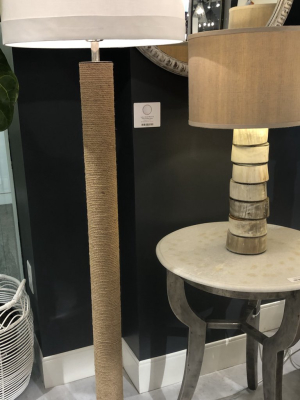 Stacked Horn Table Lamp