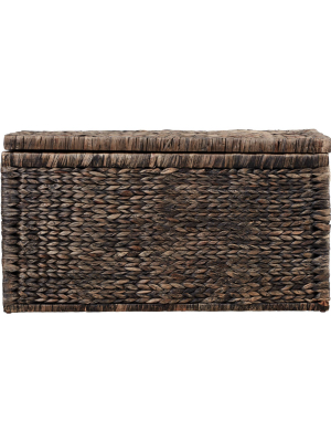 Farmhouse Wicker Trunk Rustic - Clickdecor