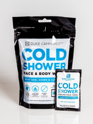 The Sponge Bath | Cooling Cold Shower Body Wipes