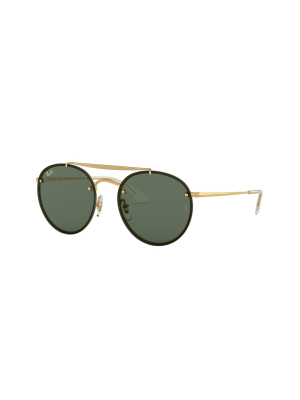 Ray-ban Rb3614n 914071 Unisex Phantos Lifestyle Sunglasses Gold