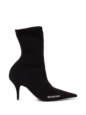 Balenciaga Knife Pointed Toe Sock Boots