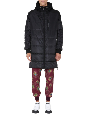 Dolce & Gabbana Hooded Down Coat